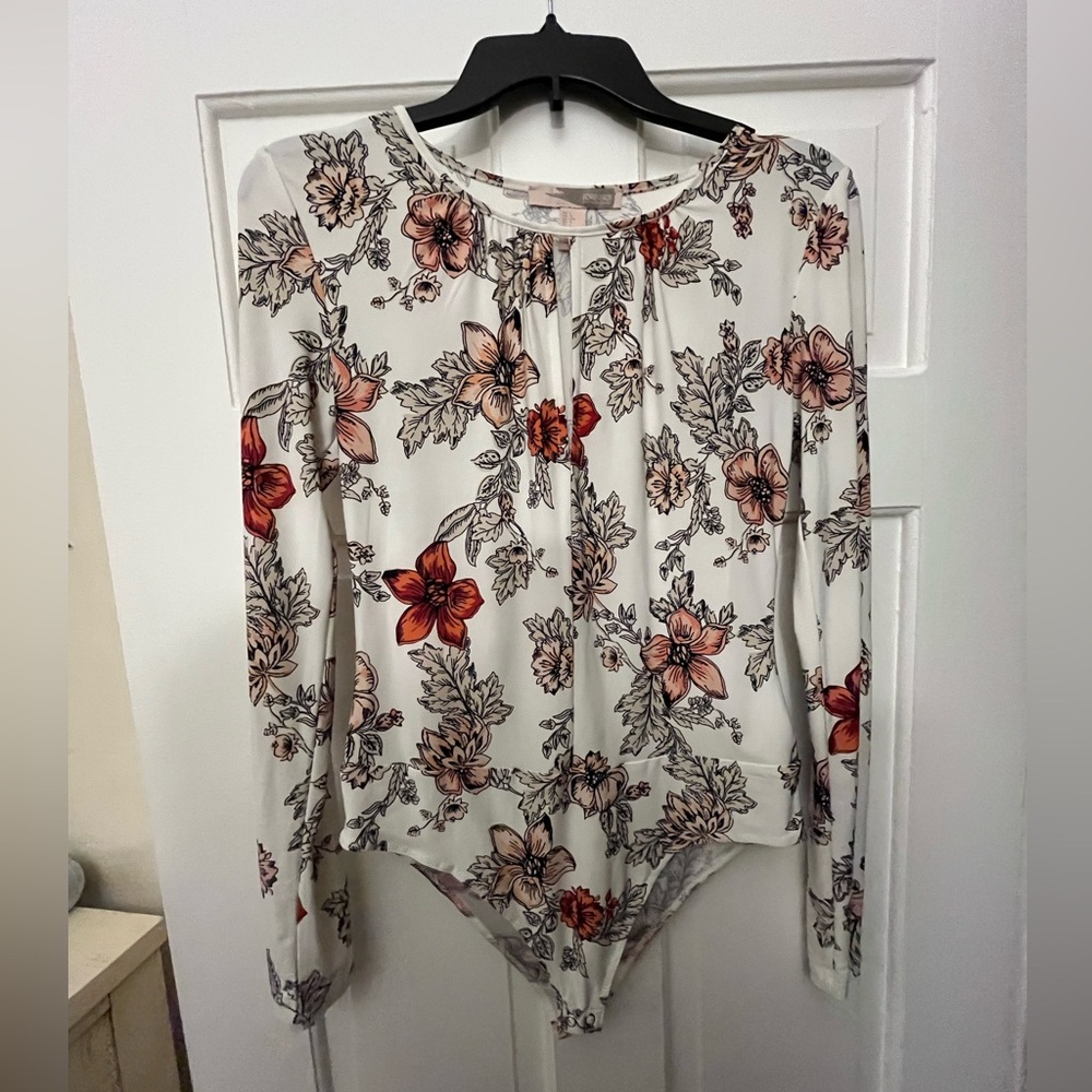 Forever 21 Floral Bodysuit